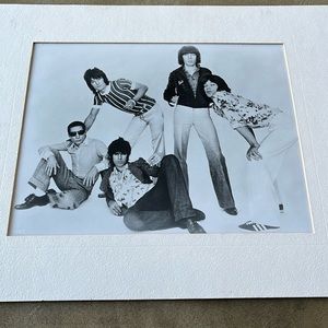 The Rolling Stones glossy matted photo